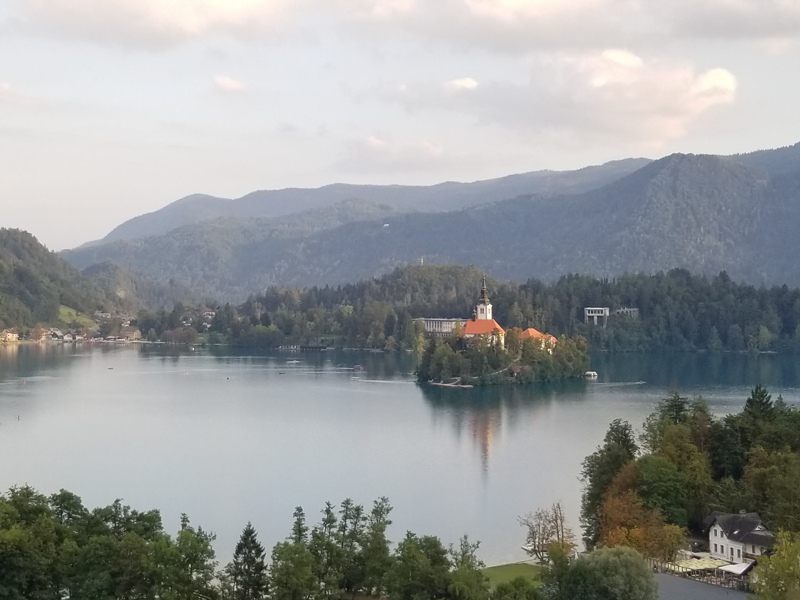 Lake Bled and the Church of the Mother of God on the Lake