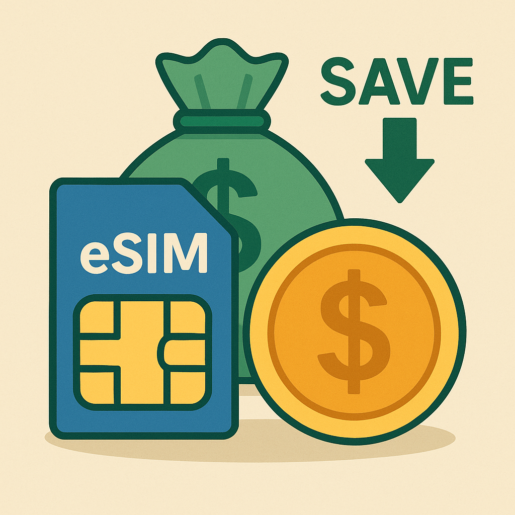 Saving money with cheap eSIM