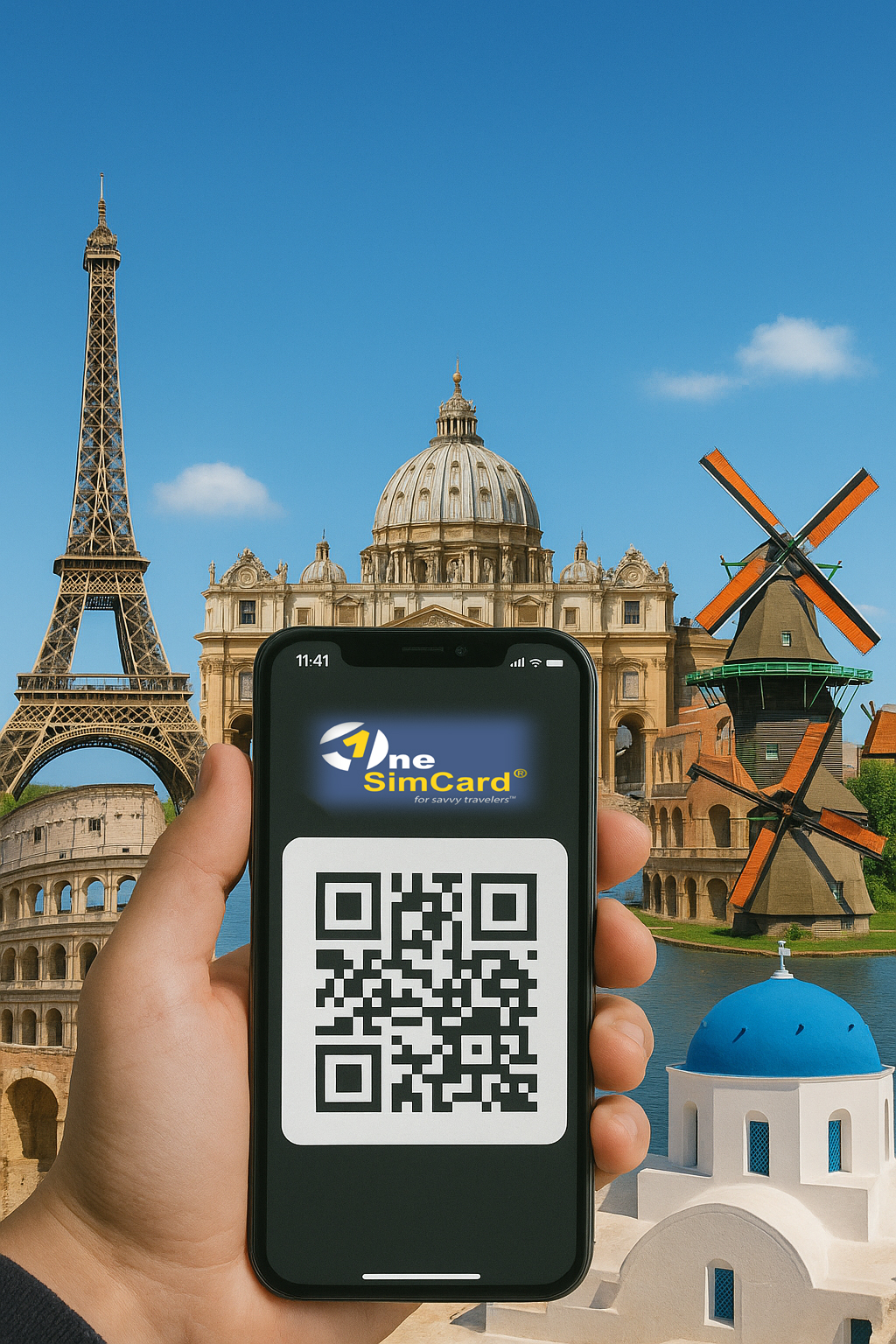 eSIM with European destinations