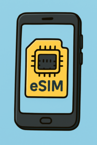 Android device with an eSIM