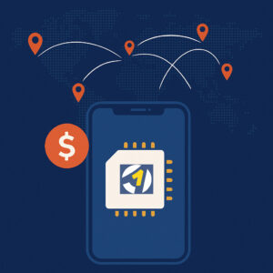 OneSimCard World eSIM connecting across the world