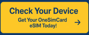 Call to action to buy eSIM